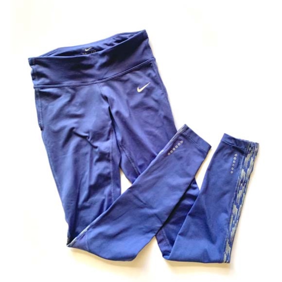 NIKE RUNNING DRI-FIT LEGGINGS - Picture 1 of 4